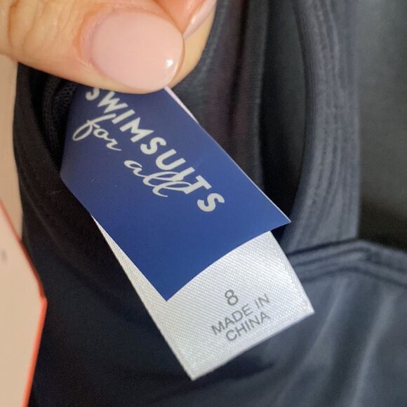 NWT CHLORINE RESISTANT LYCRA XTRA LIFE CLASSIC TANKINI TOP SWIMSUITS FOR ALL- 8 - Picture 10 of 12